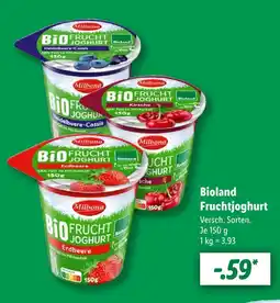 Lidl Milbona bioland fruchtjoghurt Angebot