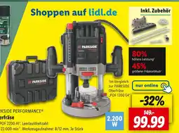 Lidl Parkside oberfräse pof 2200 a1 Angebot
