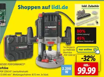 Lidl Parkside oberfräse pof 2200 a1 Angebot