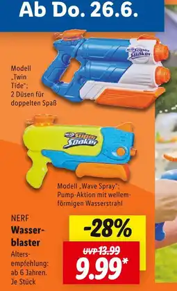 Lidl Nerf twin tide Angebot