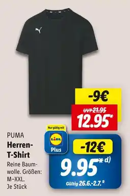 Lidl Puma herren-t-shirt Angebot