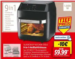 Lidl Silvercrest 9-in-1-heißluftfritteuse Angebot