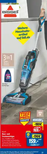Lidl Bissell nass- und trockenreiniger Angebot