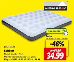 Lidl High peak luftbett Angebot