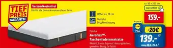 Lidl Emma aeroflex-taschenfederkernmatratze Angebot