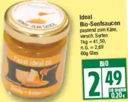 Edeka Ideal Bio-Senfsaucen Angebot