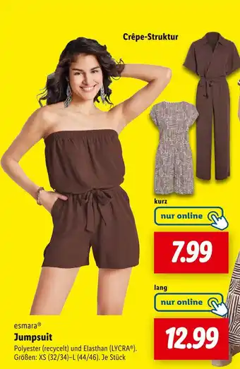Lidl Esmara jumpsuit Angebot