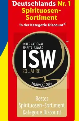 Lidl Isw spirituosen-sortiment Angebot