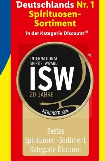 Lidl Isw spirituosen-sortiment Angebot