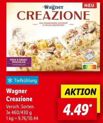 Lidl Wagner creazione Angebot