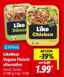 Lidl Likemeat vegane fleischalternative Angebot