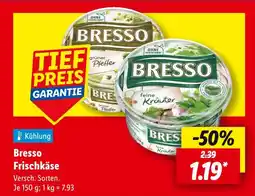 Lidl Bresso frischkäse Angebot