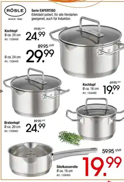 Zurbrüggen Rösle serie expertiso Angebot