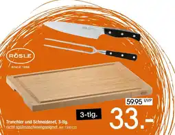 Zurbrüggen Rösle tranchier und schneideset, 3-tlg Angebot
