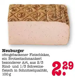 E-Center Neuburger fleischkäse Angebot
