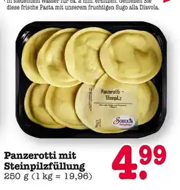 E-Center Check-in panzerotti mit steinpilzfüllung Angebot