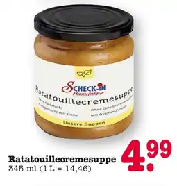 E-Center Scheck-in manufaktur ratatouillecremesuppe Angebot