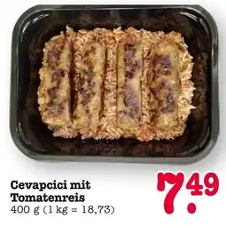 E-Center Cevapcici mit tomatenreis Angebot