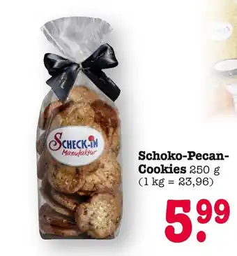 E-Center Scheck-in manufaktur schoko-pecan-cookies Angebot