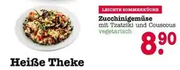 E-Center Zucchinigemüse mit tzatziki und couscous Angebot