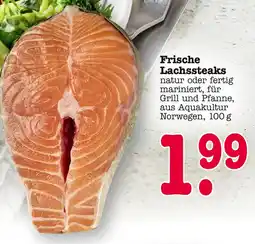 E-Center Frische lachssteaks Angebot