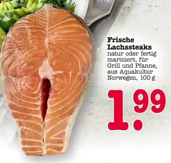 E-Center Frische lachssteaks Angebot