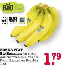 E-Center Edeka wwf bio bananen Angebot