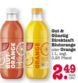 E-Center Gut & günstig direktsaft blutorange Angebot