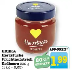 E-Center Edeka herzstücke fruchtaufstrich erdbeere Angebot