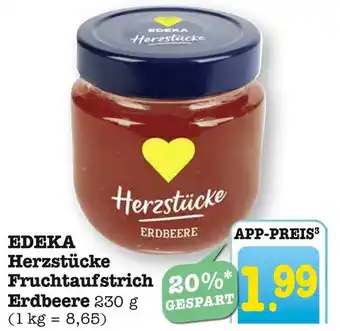 E-Center Edeka herzstücke fruchtaufstrich erdbeere Angebot