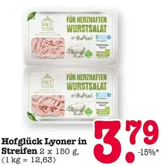 E-Center Hofglück lyoner in streifen Angebot