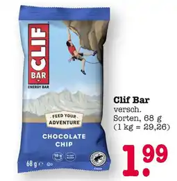 E-Center Clif bar chocolate chip Angebot
