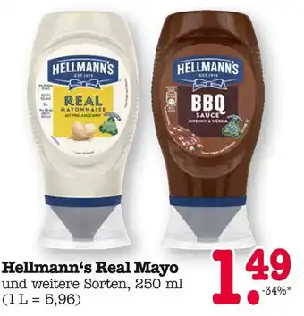 E-Center Hellmann's real mayo Angebot