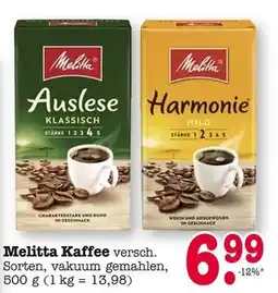 E-Center Melitta auslese klassisch Angebot