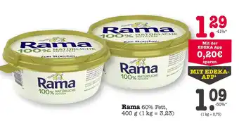 E-Center Rama 100% natürliche zutaten Angebot