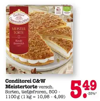 E-Center Coppenrath & wiese meistertorte Angebot