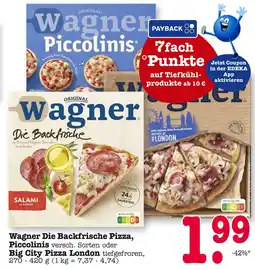 E-Center Wagner die backfrische pizza Angebot