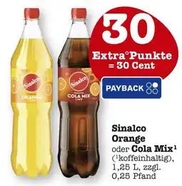 E-Center Sinalco orange oder cola mix Angebot
