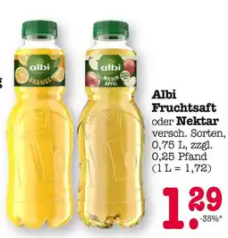 E-Center Albi fruchtsaft oder nektar Angebot
