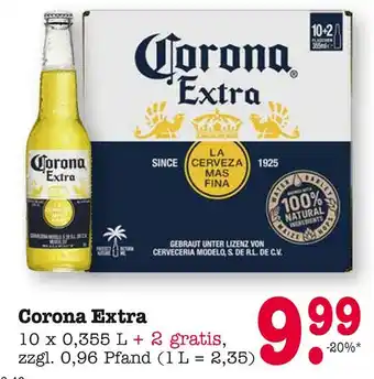 E-Center Corona corona extra Angebot