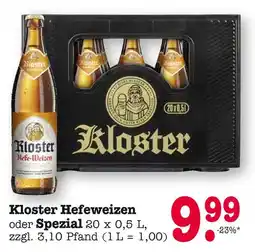 E-Center Kloster hefeweizen Angebot