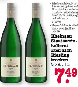 E-Center Eberbach rheingau staatsweinkellerei eberbach riesling trocken Angebot