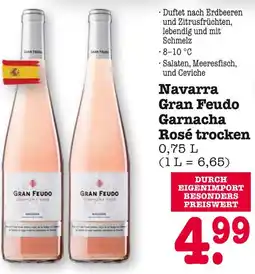 E-Center Gran feudo navarra gran feudo garnacha rosé trocken Angebot