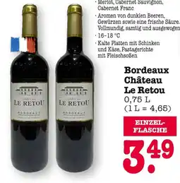E-Center Château le retou bordeaux château le retou Angebot