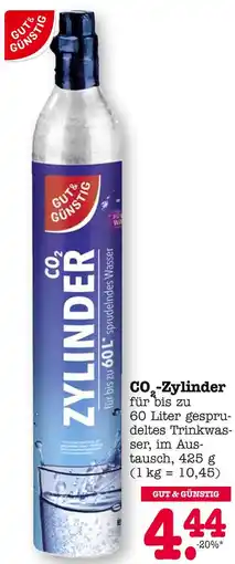 E-Center Gut & günstig co₂-zylinder Angebot