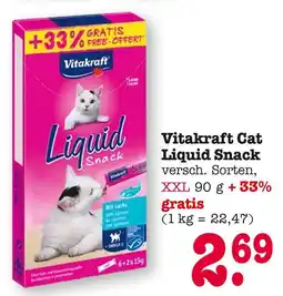 E-Center Vitakraft cat liquid snack Angebot