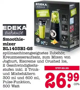 E-Center Edeka zuhause smoothiemixer Angebot
