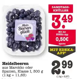 E-Center Mein beeren glück heidelbeeren Angebot