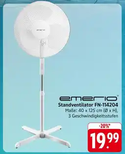 E-Center Emerio standventilator fn-114204 Angebot