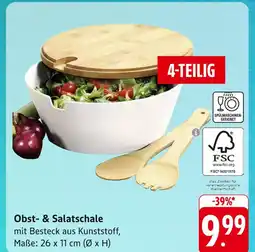 E-Center Obst- & salatschale Angebot